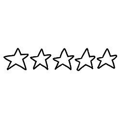 5 Stars on Amazon